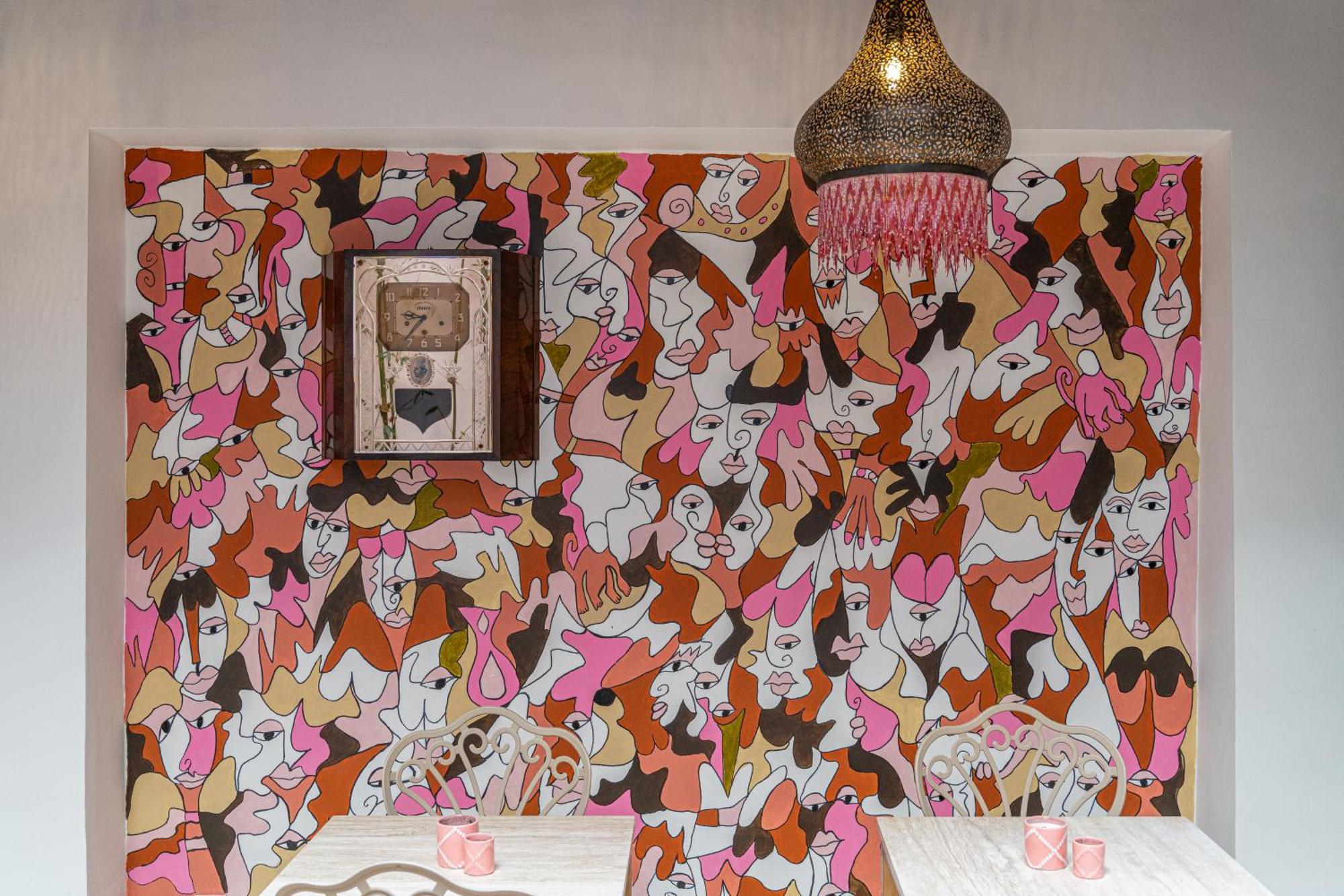 マラケシュ Le Singe Rose Bed & Breakfast エクステリア 写真