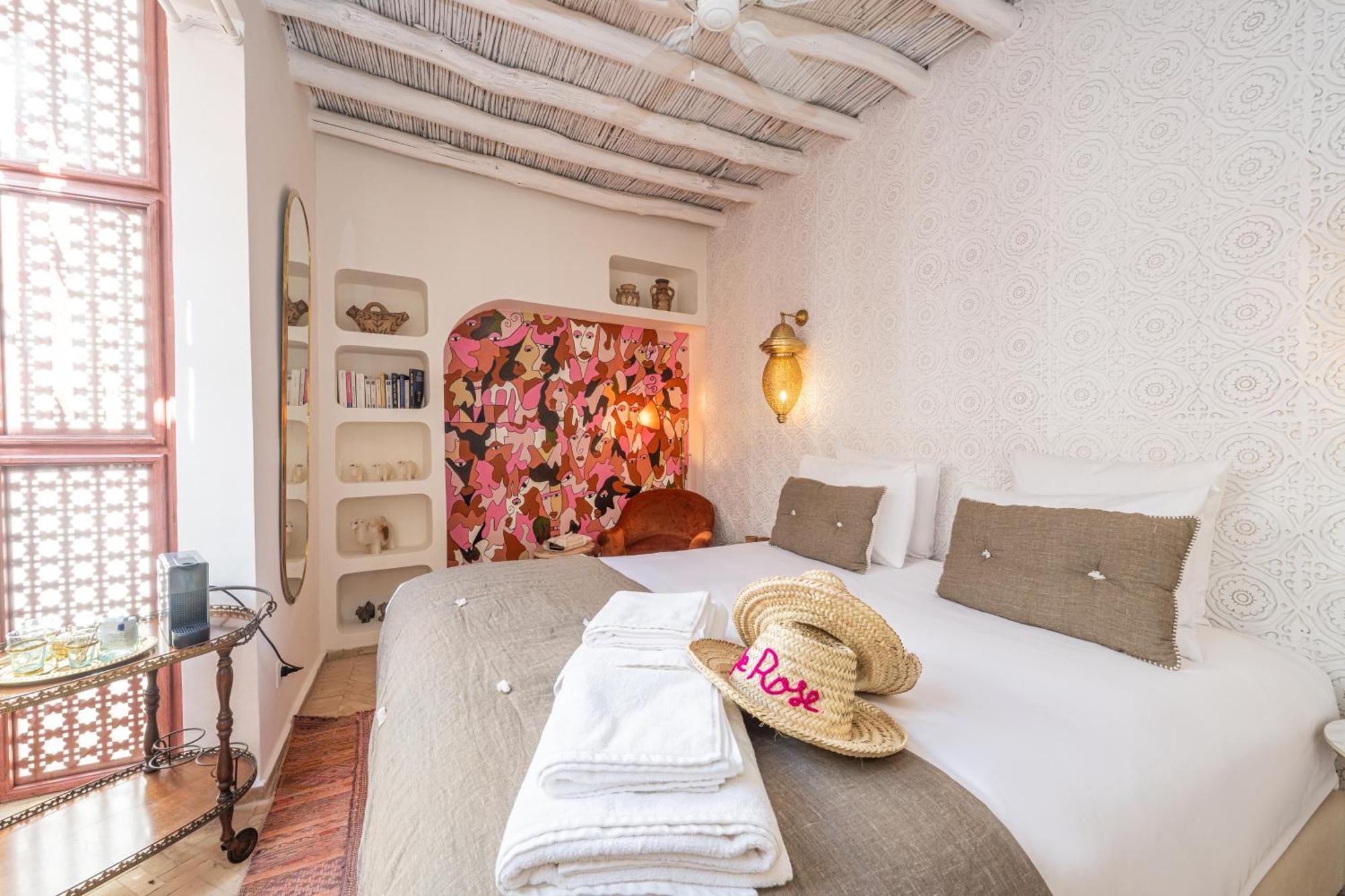 マラケシュ Le Singe Rose Bed & Breakfast エクステリア 写真